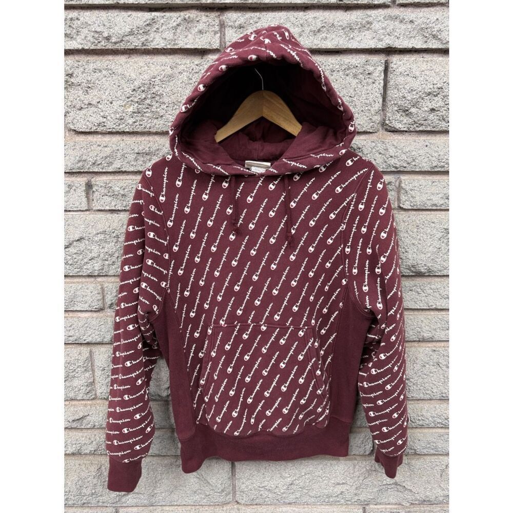 Champion Reverse Weave AOP PO Hoodie